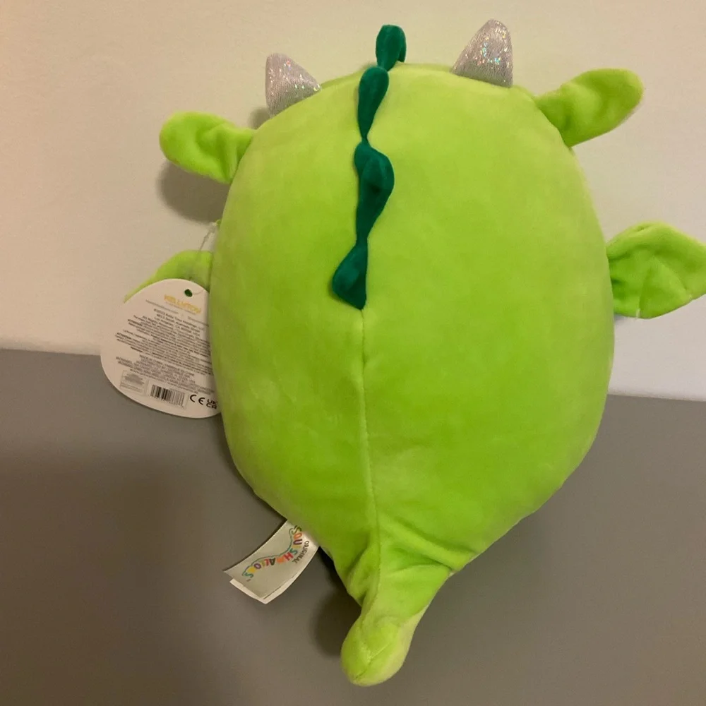 Squishmallow Desmund green dragon with tags 8 inches - Picture 4 of 6
